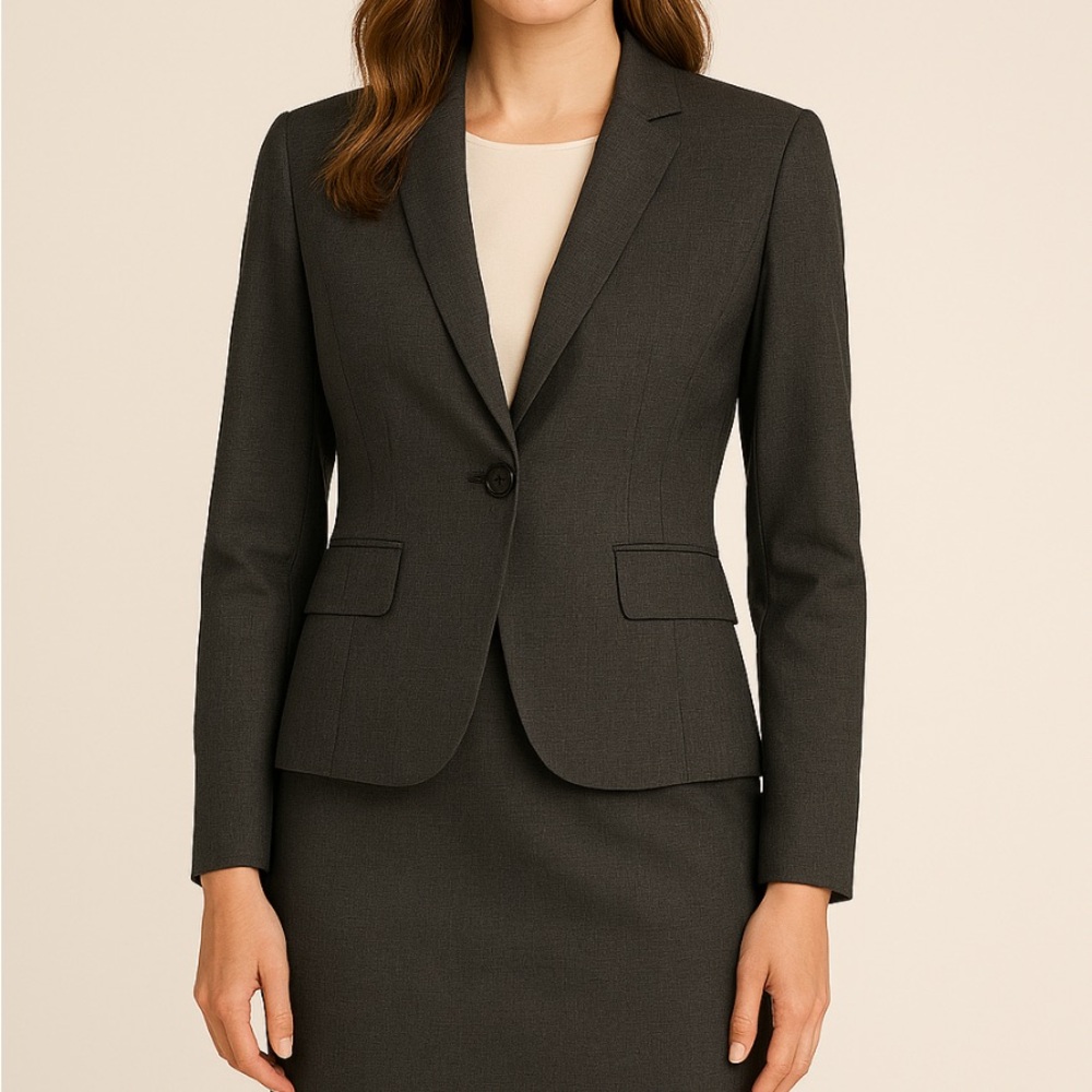Anne Klein Charcoal Blazer